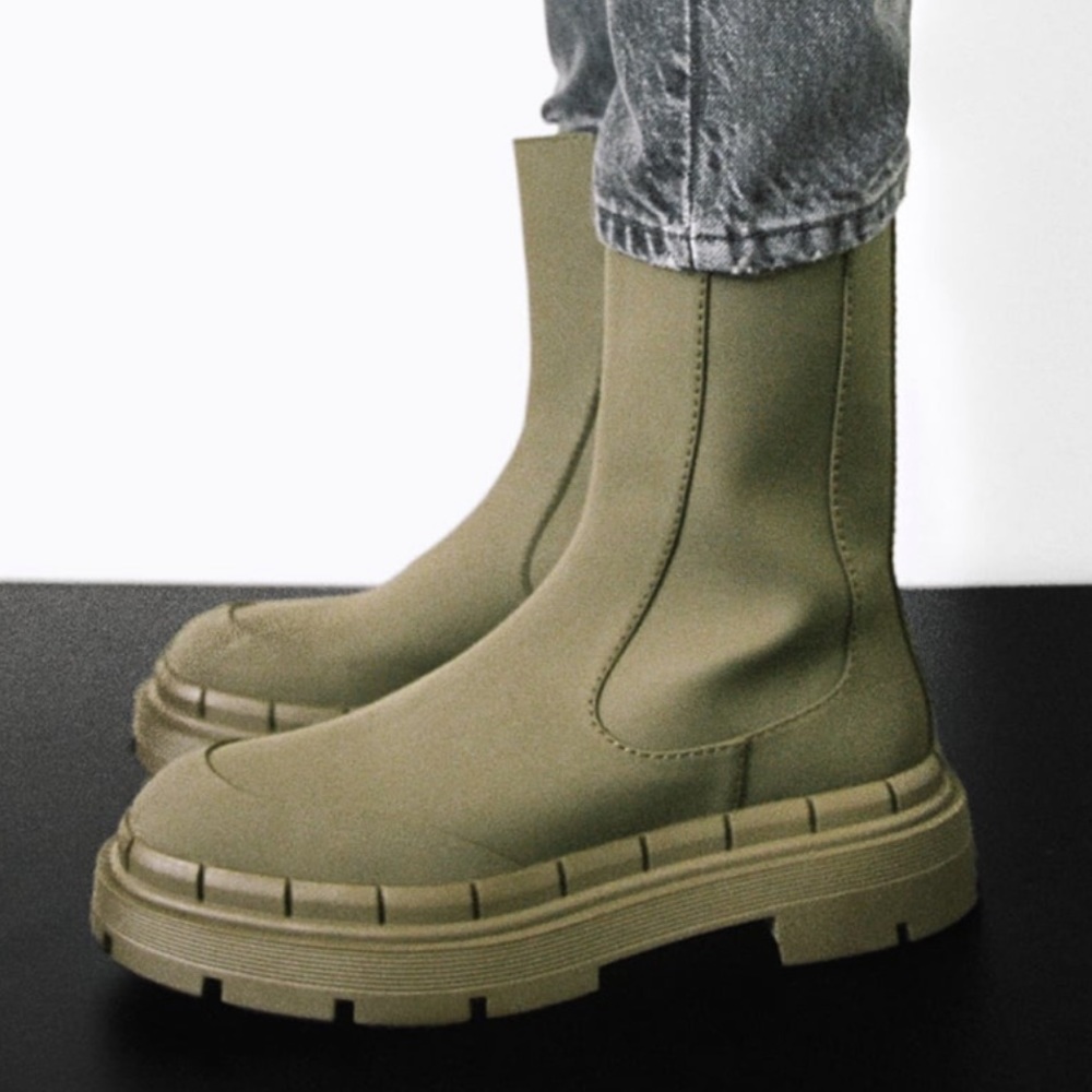 Zara rain boots